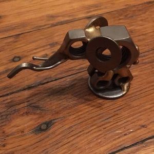 Nuts & Bolts Elephant Figurine